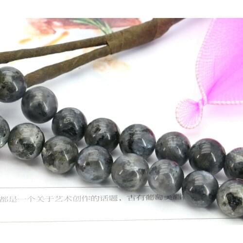 New Spectrolite round loose beads 10mm DIY 15 inches women jewelry making design bracelet necklace gift