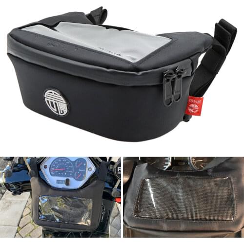 Nuoxintr for Vespa GTS 250 300 Sprint 50 150 Storage Bag Scooter Waterproof Navigation Bags Case