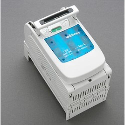 Fuse base / Fuse disconnector : Wohner QCB NH00 125A 690Vac 33500 ( Busbar installation / With multi-function handle )