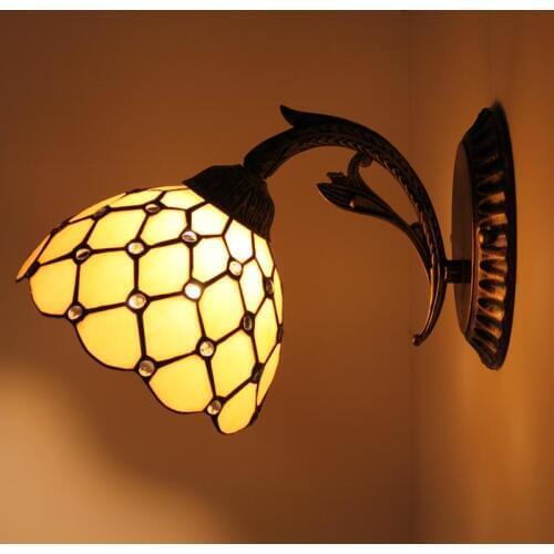 Yi Xuan European style and modern simple bedside lamp aisle lights room lamp lens headlight 0830W-B
