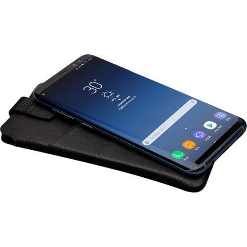 QIALINO Luxury Genuine Leather Wallet Phone Bags Case For Samsung S8 Plus Cover for Samsung S8+ Ultrathin Soft Brand Cover Purse