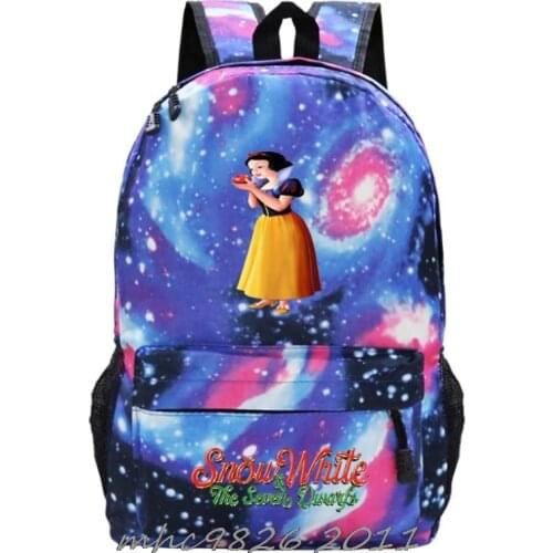 Disney Backpack For Girls Boys Snow White School Bags Children Backpacks For Teenagers Mochila Escolar