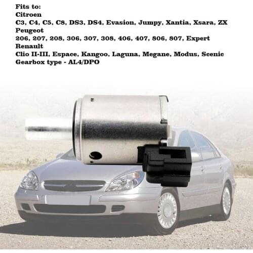 Brand New Genuine DPO/AL4 Automatic Gearbox Solenoid Valve 257416 9653760480 For Peugeot Renault Citroen DPO AL4