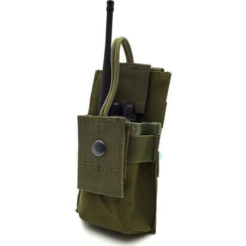 Tactical Intercom Pouch Bag Utility Pouch For Vest Backpack Belt Outdoor Hunting Waist Pack Military Game Accessory Bag