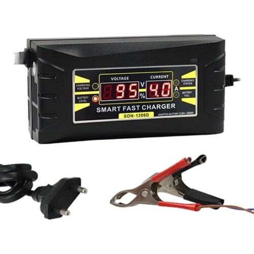 SUOER SON-1206D 12 VOLT MAX 6 AMPS SMART BATTERY CHARGER