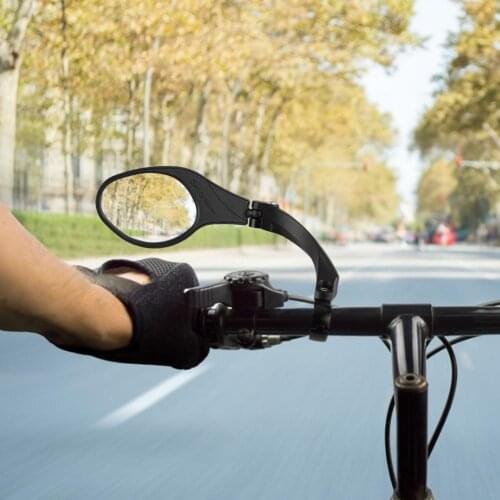 Bicycle Rearview Mirror 360 Degree Adjustable MTB Bike Mirror Back Mirror With Reflective Strip For Cycling Bike Accessories