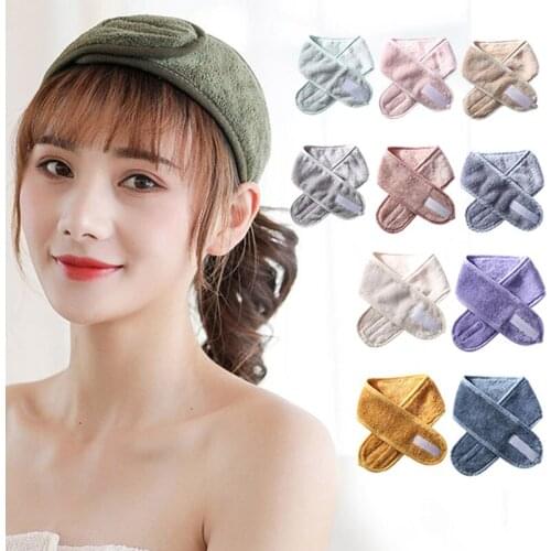 1pc Adjustable Makeup Hair Bands Headbands Hair Ties Hair Holder for Wash Face Soft Hairband Headwear Hair Accessories for Women
