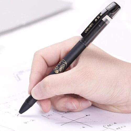 12pcs S66 Gel pen test series 0.5mm black Pen needle test