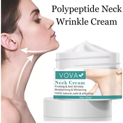 30g VoVA Collagen Neck Cream Anti Aging Whitening Cream Firming Skin Moisturizing Neck Anti Wrinkle Remover Cream