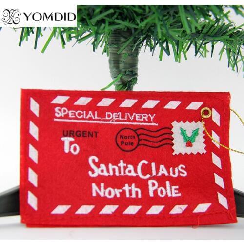 3pcs Christmas tree decorations red envelope enfeite de natal adornos navidad 2015