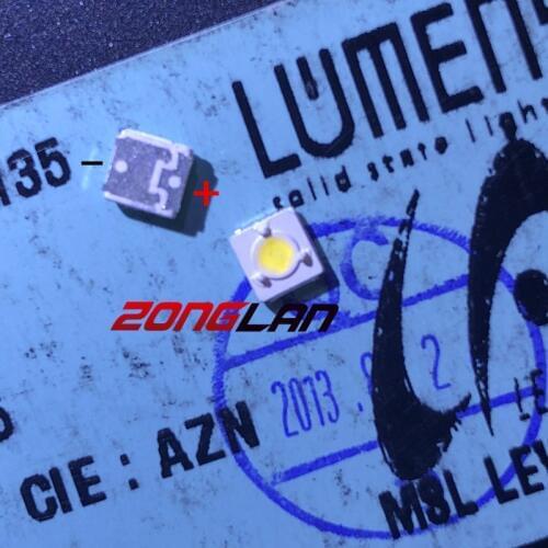 50PCS LUMENS SMD LED 3535 3537 3V 1W Cool white For TV Backlight Lamp beads A127CECEBUP8C-6078 3D