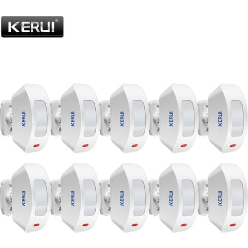 KERUI Wireless Curtain Infrared Detector Window PIR Motion Sensor 433MHz Wireless For GSM PSTN Home Security Alarm System