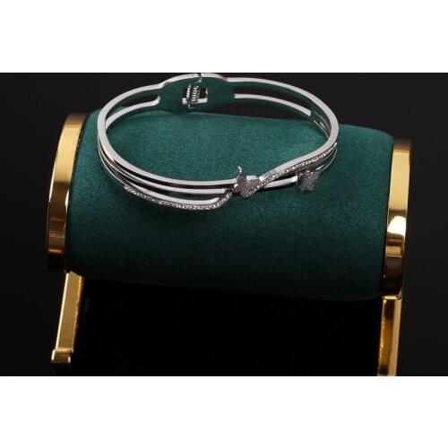 POTCET Stainless Steel Titanium Steel Bracelet Geometry Party Travel Anniversary Personality Trend Jewelry