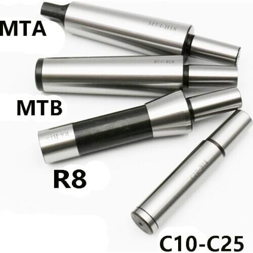 Hot Sale MT2 MT3 MT4 B10 B12 B16 B18 adapter CNC lathe tool holder M10 M12 M16 Drill Chuck Lathe CNC drill machine