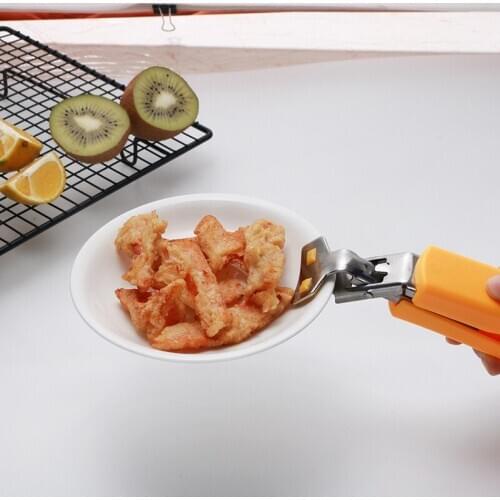 Kitchen Tool Anti-hot Bowl Clip Plate Dish Pan Gripper Clamp Microwave Oven Tongs Tool GQ