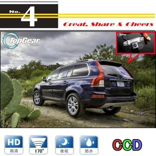 Liislee For Volvo XC90 Car Camera High Quality Rear View Back Up Camera For PAL / NTSC System Connect | CCD + RCA Connector