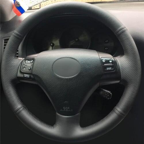 DIY Anti-Slip Wear-Resistant Steering Wheel Cover For Lexus GS300 2004-2007 ES250 2005 Car Interior Decoration