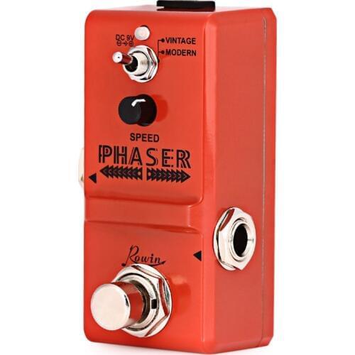 ABUO-Rowin Ln - 313 Guitar Effect Pedal Analog Phaser Guitar Effect Pedal True By Pass For Musical Instruments