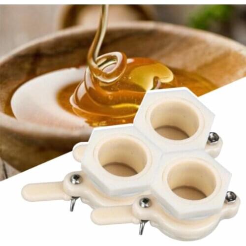 Plastic Bee Honey Tap Gate Valve Beekeeping Extractor Bottling Tool Good Seal Reusable Durable Non-toxic Creative Practical