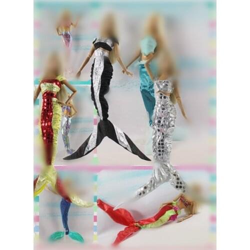 30cm Doll Dress Fashion Clothes handmade outfit For Barbie Doll Accessories Baby Toys Best Girl' Gift