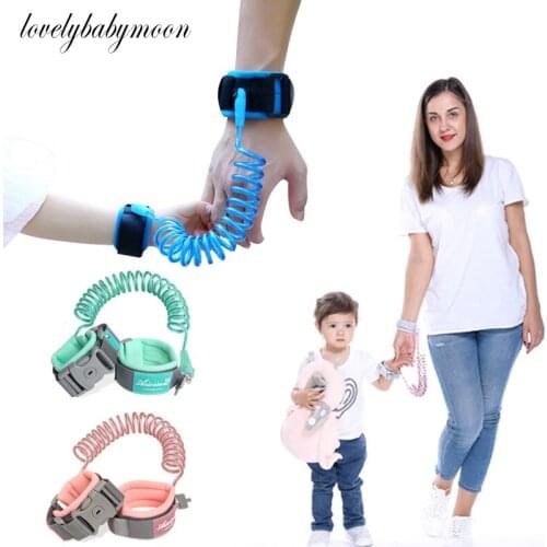 Anti Lost Wrist Link Toddler Leash Safety Harness for Baby Kid Strap Rope Outdoor Walking Hand Belt Anti-lost Luminous wristband