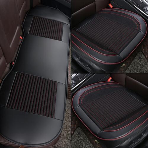 Seat Front And Rear Breathable Car Seat Cushions Universal Pu Leather And Fabric Seat Covers For Most Cars
