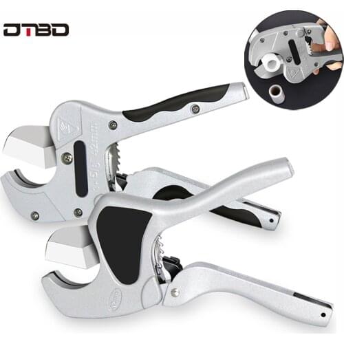 DTBD Labor-Saving PVC Pipe Cutters Aluminum Alloy Tube Cutting PPR Tube Cutter Scissors With SK5 Steel Blade Up for Cutting