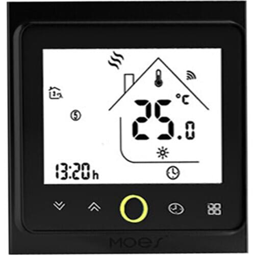 Intelligent Thermostat Programmable Temperature Controller ZigBee Hub Required Smart Life Tuya APP Remote Control Compatible