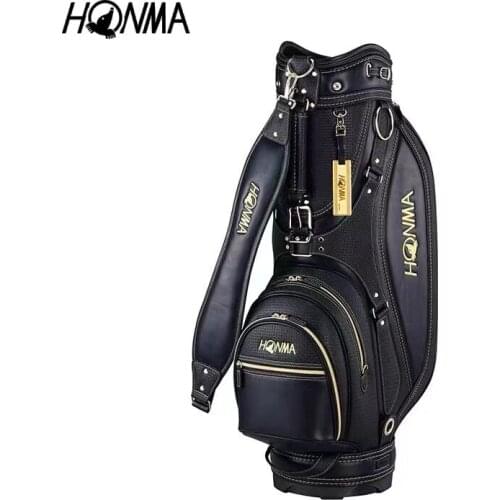 High quality Golf bag For Men HONMA PU Golf Standard Bag cart bag Waterproof Big Capacity Golf Clubs bag Equipments