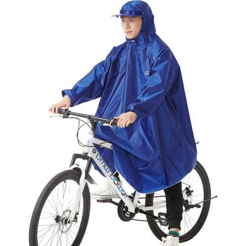Yellow Raincoat Poncho Ladies Outdoor Raincoat Bicycle Hooded Bike Men Raincoat Women Bicicleta Impermeable Rain Cover DD60YY