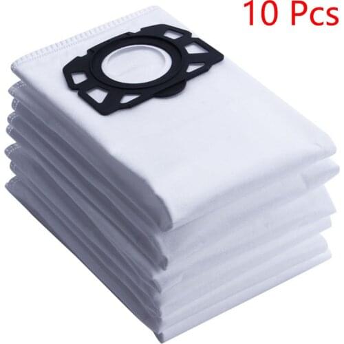 10/20 pcsVacuum Cleaner Dust Bags For Karcher MV4 MV5 MV6 WD4 WD5 Karcher WD4000 to WD5999 replacement for part # 2.863-006.0