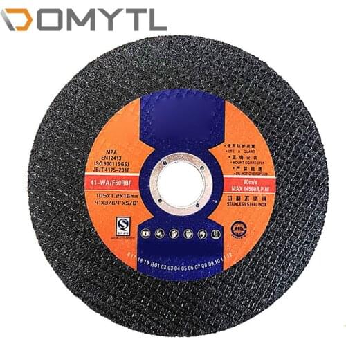 10pcs 105mm Angle Grinder Resin Grinding Wheel Disc Double Mesh Thin Metal Stainless Steel Cutting Disc