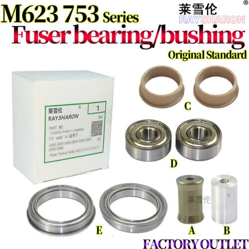 Fuser Roller Bearing For Use in Sharp AR MX-M 550 620 700 555 625 705 623 283 363 453 502 503 NBRGY0773FCZZ NBRGY0962FCZZ