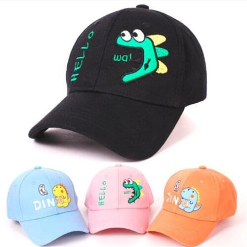 Lovely Cartoon Baby Baseball Cap Children Adjustable Snapback Caps Hip Hop Spring Summer Boys Girls Sun Hat