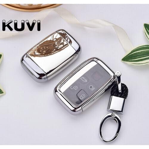 TPU+PC Key Case Shell New Car Key Cover Set For Land Rover Range Rover Sport Evoque Freelander2 For Jaguar XF XJ XJL XE C-X16