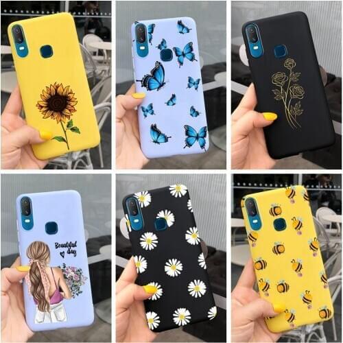 For Vivo Y11 2019 Case Full Protective Shell For Vivo Y11 1906 Soft Silicone Back Cover For Vivo Y11 Phone Case 6.35 inch Bumper