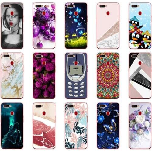 For OPPO A5S Case Silicone Back Cover Phone Case For OPPO A5S TPU Soft Case For OPPO Cover