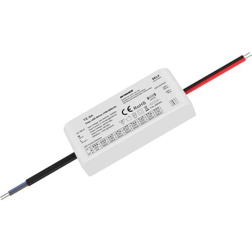 Led Triac Dimming Driver 200-240V Input,9W 150mA 500mA 9V-36V Output Constant Current ELV PWM DIP Switch Dimmable Power Driver
