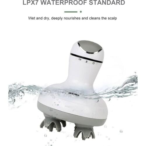 Electric Head Massager Wireless Scalp Massage Prevent Hair Loss Body Vibration Massage Family Office Claw Body Massager