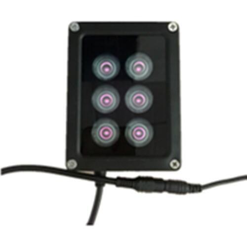 CCTV IR Light IR Spotlight infrared Light 6 LED high power Array 850nm IR For CCTV camera fill light IR illuminator