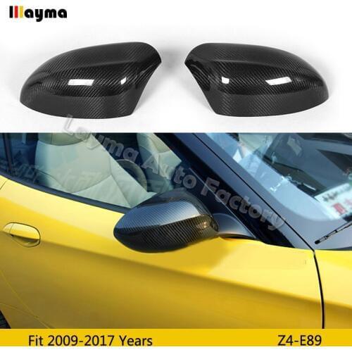 Carbon Fiber Mirror cover For BMW Z4 E89 sDrive20i 23i 28i 30i 35i 2009 2010 2011 2012 2013 2014 2015 year Car rear mirror cap