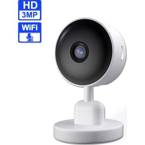 Mini IP Camera Wifi 3MP 1080P Two Way Audio HD Infrared Night Vision Motion Detect Wireless Small Smart Home Security Camera