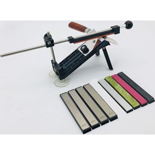 1 Set New Fixed Angle Knife Sharpener Professional Sharpening Tool Set Meal Grindstone Diamond Grinding Knife Board Available