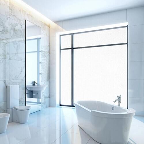 New Arrival 1 Roll Frosted Privacy Frost Sticker Home Bedroom Bathroom Glass Window Film Wall stickers Glass Film Wholesale