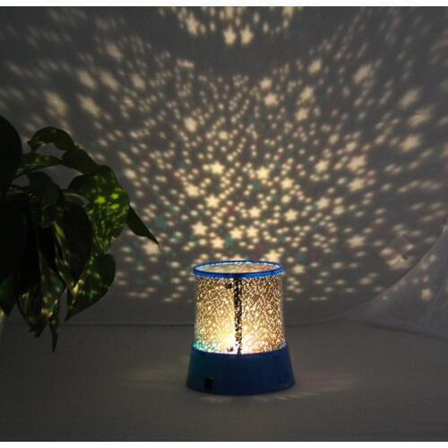 LED Projector Lamp Romantic Night Sky Atmosphere Light Children Bedroom Decoration Bedside lamp Creative Gift Projection Light