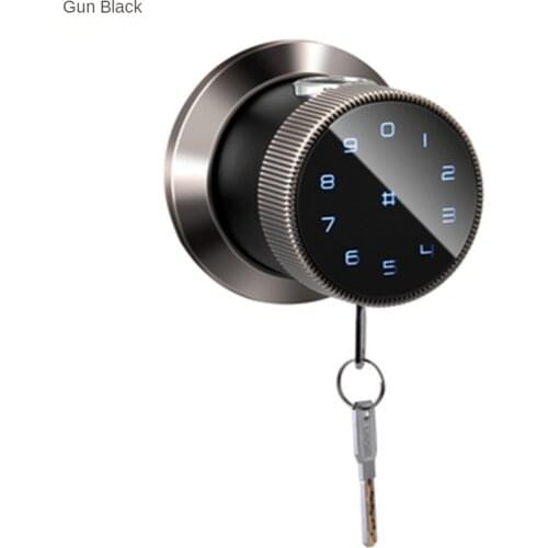 Fingerprint lock indoor door room wooden door spherical smart door lock home office password lock