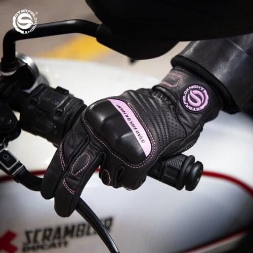 New Motorcycle Gloves Women Superfabric Motocross Gloves Touchscreen racing bike knight Gear Leather Wearable Moto Gloves