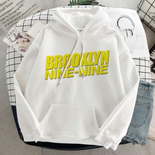 Winter Funny Brooklyn 99 Comedy Plus Size Women Clothing Hoodie Sweatshirt Korean Fashion Cartoon Long Sleeve Pullovers Hoodies