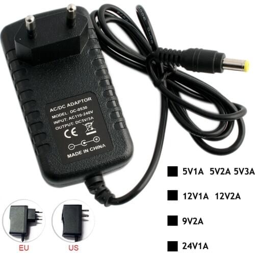 AC 220V TO 12V 5V Volt Power Supply,Lighting Transformers AC DC 5V 9V 12V 24V 1A 2A 3A 24V Volt,LED Power Supply Transformer