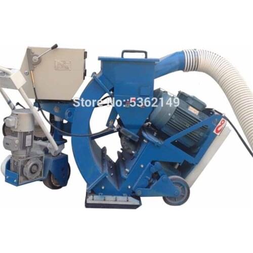 2021 New Mobile Shot Blasting Machine Derusting For Shot Blasting Steel Plate On Concrete Floor